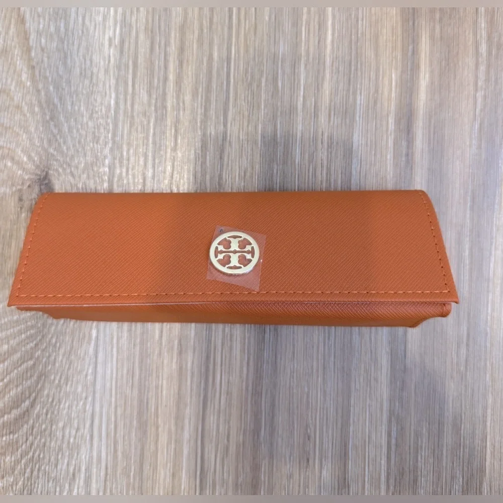 Tory Burch Orange Eyeglasses Case